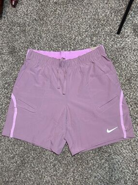 Nike Dri-fit lavender stretch shorts. XL men’s. New